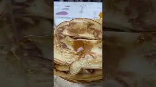 Обожаю блинчики с медом 😍вкусно и полезно