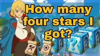 How many four stars I got with 190 crafts? | Ni no Kuni