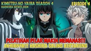 3 HASHIRA ADU KEKUATAN PERNAPASAN | KIMETSU NO YAIBA HASHIRA GEIKO HEN SEASON 4 EPISODE 4