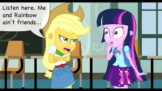MLP Equestria Girls Comic Dub: Friendship (Wubcake)