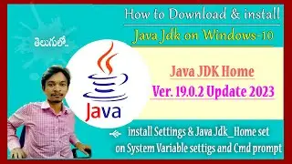 How to Download & Install Java Jdk-19 on Windows 10 | 11 Latest Version 2023