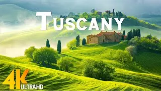 Inspiring Tuscany 4K - Drone Nature Film , Stunning Footage - Majestic Tuscany views 4K