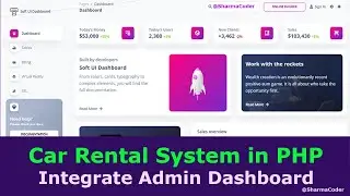 CAR RENTAL in PHP | Admin Panel: How to setup and make a Admin Panel | Part 1