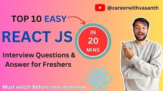 Don't watch this @React interview preparation video if you're a fresher | You might clear ur intervw