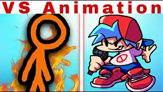 Friday Night Funkin VS Animation (Stickman) FULL WEEK (FNF Mod )