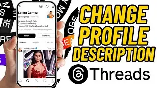 How to Change Profile Description on Threads #tutorial