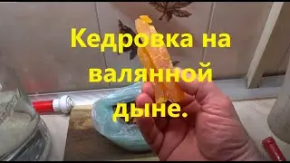 Такого вы не пробовали 🥂Шикарная настойка 🥂 Кедровка на валянной дыне