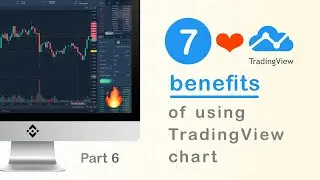 6. TradingView: drawing mode, switching the timeframe, hot keys, countdown timer, magnet, time zone