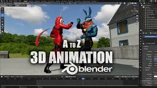 How To Make Complete 3D Animation Video In Blender