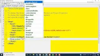 Servelt Creation, Simple Text Generation