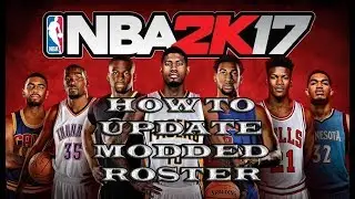 Game Tutorial #1 How to update modded roster NBA 2K17 CODEX