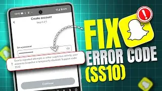 How to Fix SS10 Error in Snapchat | Resolve SS10 Issue on Snapchat
