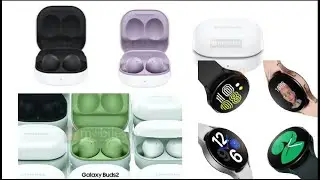 Official Samsung Galaxy Watch4 Photos | Official Galaxy Buds 2 Photos