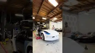 Fitting the USA’s First LBWK Z Kit To Our Z34!🥵
