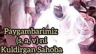 Paygambarimiz (s, a, v) ni Kuldirgan Sahoba