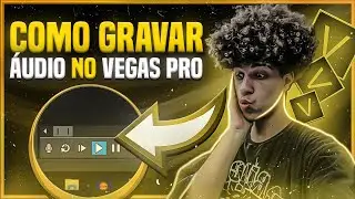 como GRAVAR ÁUDIO no MAGIX/SONY VEGAS PRO com APENAS um CLIQUE! NUNCA FOI TÃO FÁCIL ASSIM.