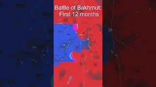 Battle of Bakhmut: First 12 months - Mapped (Part 3) 