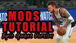 How to install mods in NBA 2K21 Epic Games Version | NBA 2K21