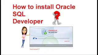 How to install oracle SQL developer