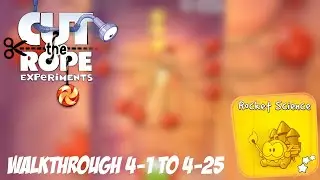 Cut The Rope Experiments Walkthrough Rocket Science
