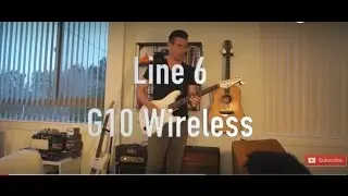 Line 6 Relay G10 guitar wireless, demo by Pete Thorn