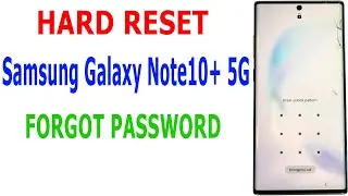 How to HARD RESET Samsung Galaxy Note10+ 5G