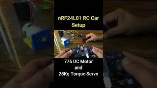 Arduino nRF24L01 RC Car  #nrf24l01 #rccar #arduinonrf24l01