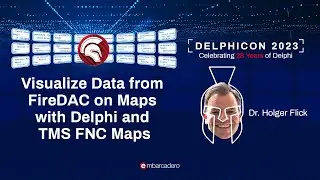 Visualize Data from FireDAC on Maps with Delphi and TMS FNC Maps - Dr. Holger Flick - Delphicon 2023