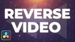 How To Reverse a Video In Davinci Resolve Tutorial