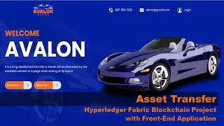Hyperledger Fabric Private Blockchain Project with Front End