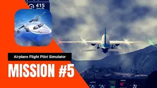 AFPS Airplane Flight Pilot Sim [Mission #5 : Emergency Landing : Landing Gear Failure]