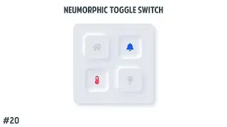 Neumorphic Toggle Switch | HTML & CSS