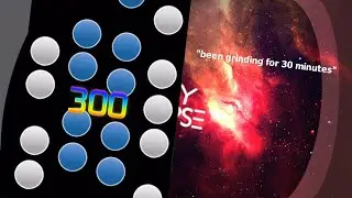 osu!mania progression videos be like: