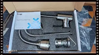 Смеситель для кухни FRAP F44899-1(ОБЗОР,УСТАНОВКА).