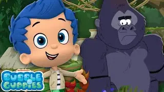 Zooli and Gil Discover the Silverback Gorillas Temple!! 🙊 | Bubble Guppies