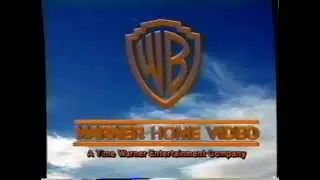 Warner Home Video (1994) Company Logo (VHS Capture)