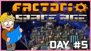 🔴 Taking On A DEMOLISHER?!? Factorio Space Age - Early Access Playthrough! #5