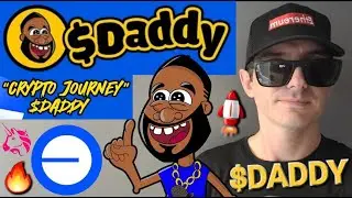 $DADDY - CryptoJourney TOKEN CRYPTO COIN HOW TO BUY MY JOURNEY DADDY MEMECOIN BASE UNISWAP BASECHAIN