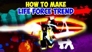 How to Make LIFE FORCE TREND in TSB!! (Custom Moves/Moveset in tsb..)