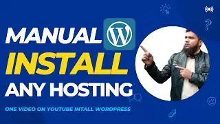 How To Install WordPress In Control Panel Manually In Hindi