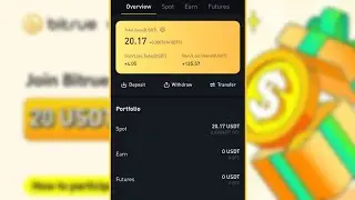 Get $20 USDT | Bitrue Deposit Process | Bitrue Trading | Bitrue KYC Process | New Crypto Loot Today