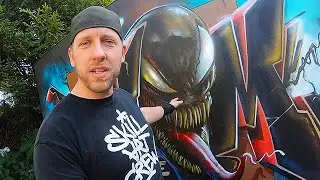 SMOE NOVA - Spray Paints Venom Graffiti