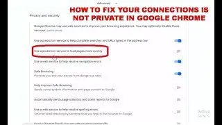 How To Fix Your Connections Is Not Private Error In Google Chrome