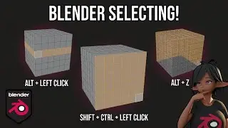 The Best Edit Mode Selection Shortcuts in Blender 4.2!