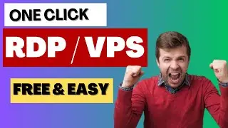 Free RDP One Click | How to create free windows RDP