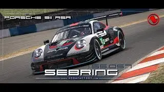 iRacing Porsche 911 RSR | Race Lap | 1.55.057 | Sebring