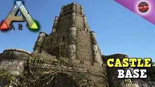 THE CASTLE, AMAZING CASTLE DECORATIONS,BRIDGES AND SECRET ROOMS | RAGNAROK | ARK SURVIVAL EVOLVED