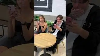 Found out she was watching😂🤳 