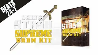 Royalty Free Trap Drum Kit [Secret Stash Supreme Drum Kit] Trap Drum Kit Sample Pack & Trap Loops