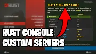 Rust Console - CUSTOM SERVER UPDATE